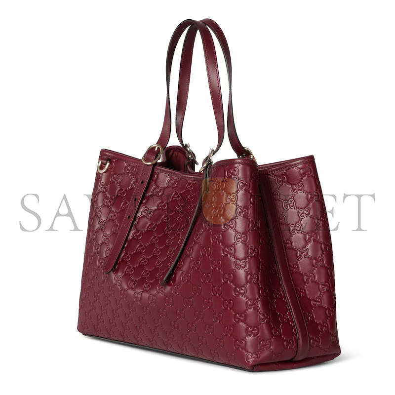 GUCCI GG EMBLEM LARGE TOTE BAG ‎815213 (38*25*15cm)
